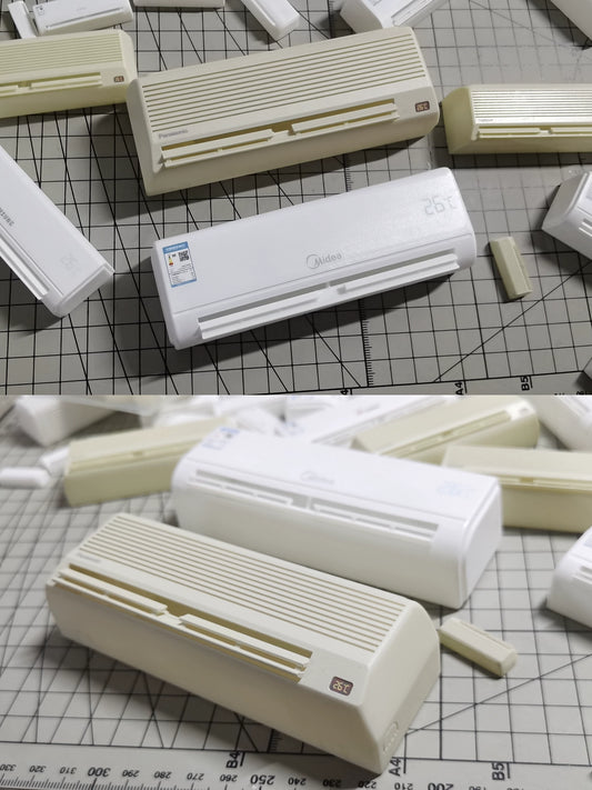1:6 Scale Miniature Air Conditioner Model Customizable For Dollhouse