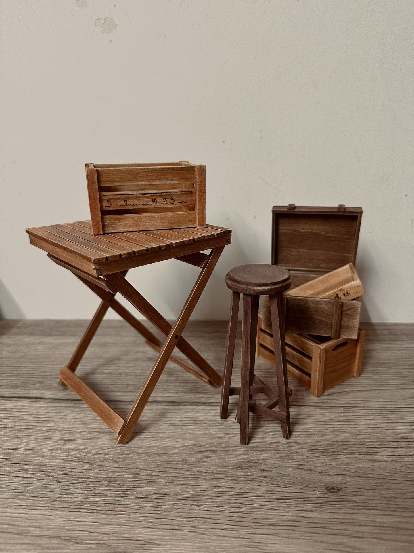 1:6 Scale Nordic Style Miniature Furniture For Blythe And Ob11 Dolls Custom Handmade Dollhouse Accessories