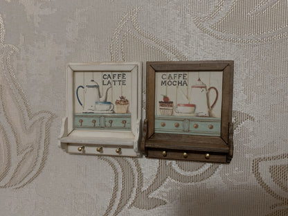 1:12 Scale Miniature Wooden Picture Frame Shelf Dollhouse Furniture Vintage Retro Handmade Display Cabinet