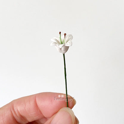 Vase miniature en verre à l'échelle 1:6, pot de fleurs, accessoire pour maison de poupée BJD, artisanat en argile, accessoires de scène DIY
