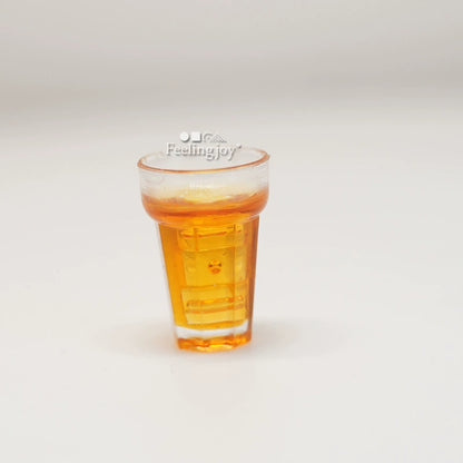 Service à thé miniature pour maison de poupée, échelle 1:6 et échelle 1:12, avec accessoires pour thé noir, citron et matcha