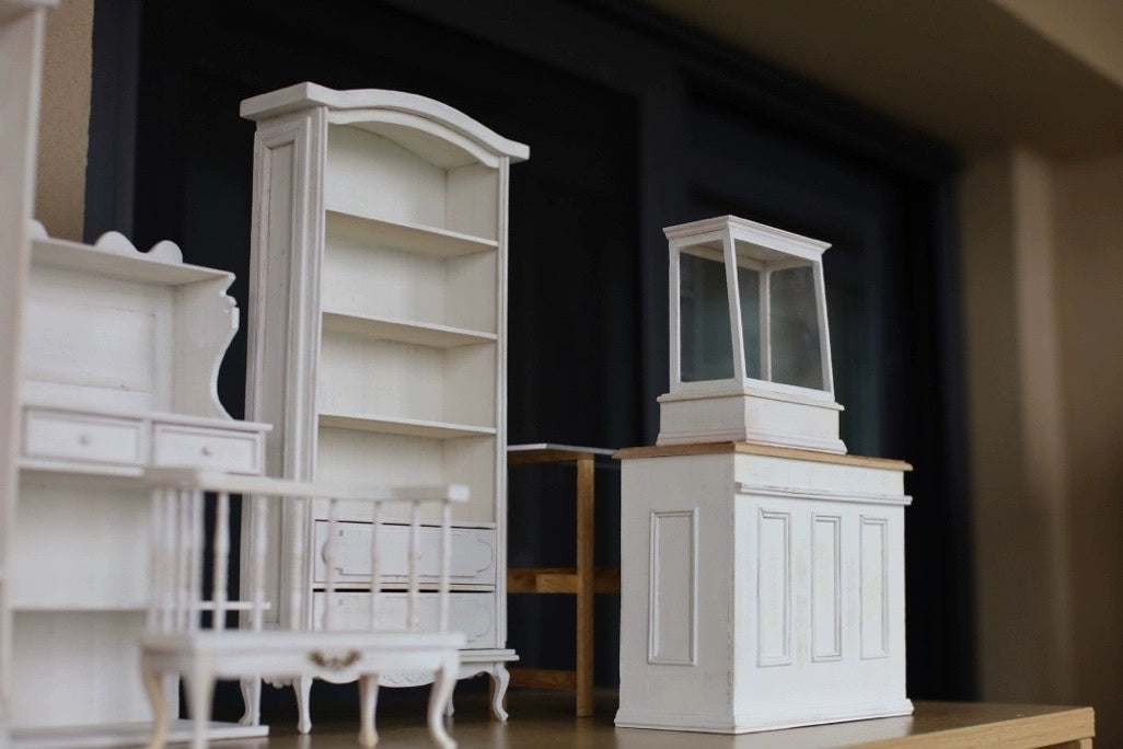 Mueble de madera en miniatura para casa de muñecas BJD Blythe a escala 1:6