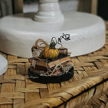 1:12 Scale Miniature Witch House Pumpkin Birdcage Dollhouse Magic Decor Accessories