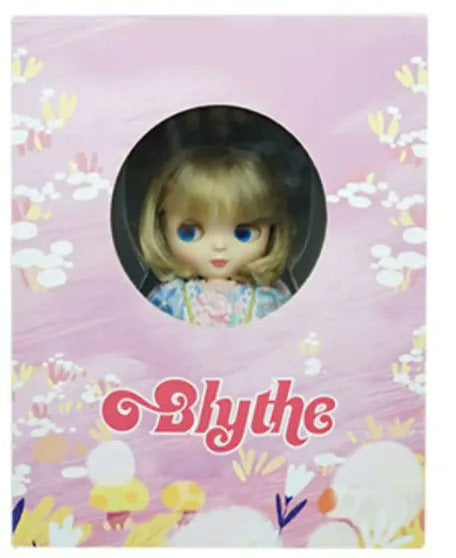 1:6 Scale Miniature Plush Doll Blythe Forest Carnival Anne Pink