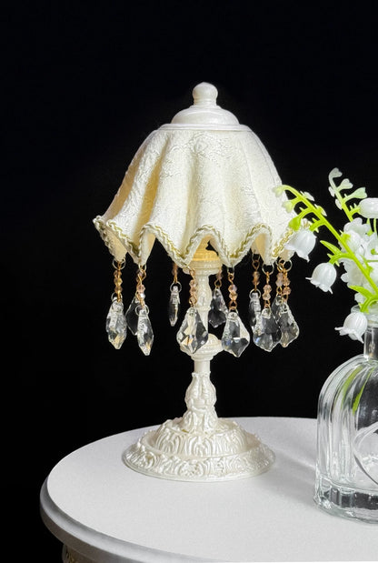 Lampe de table miniature pour maison de poupée, meubles BJD, échelle 1:3, échelle 1:4, échelle 1:6