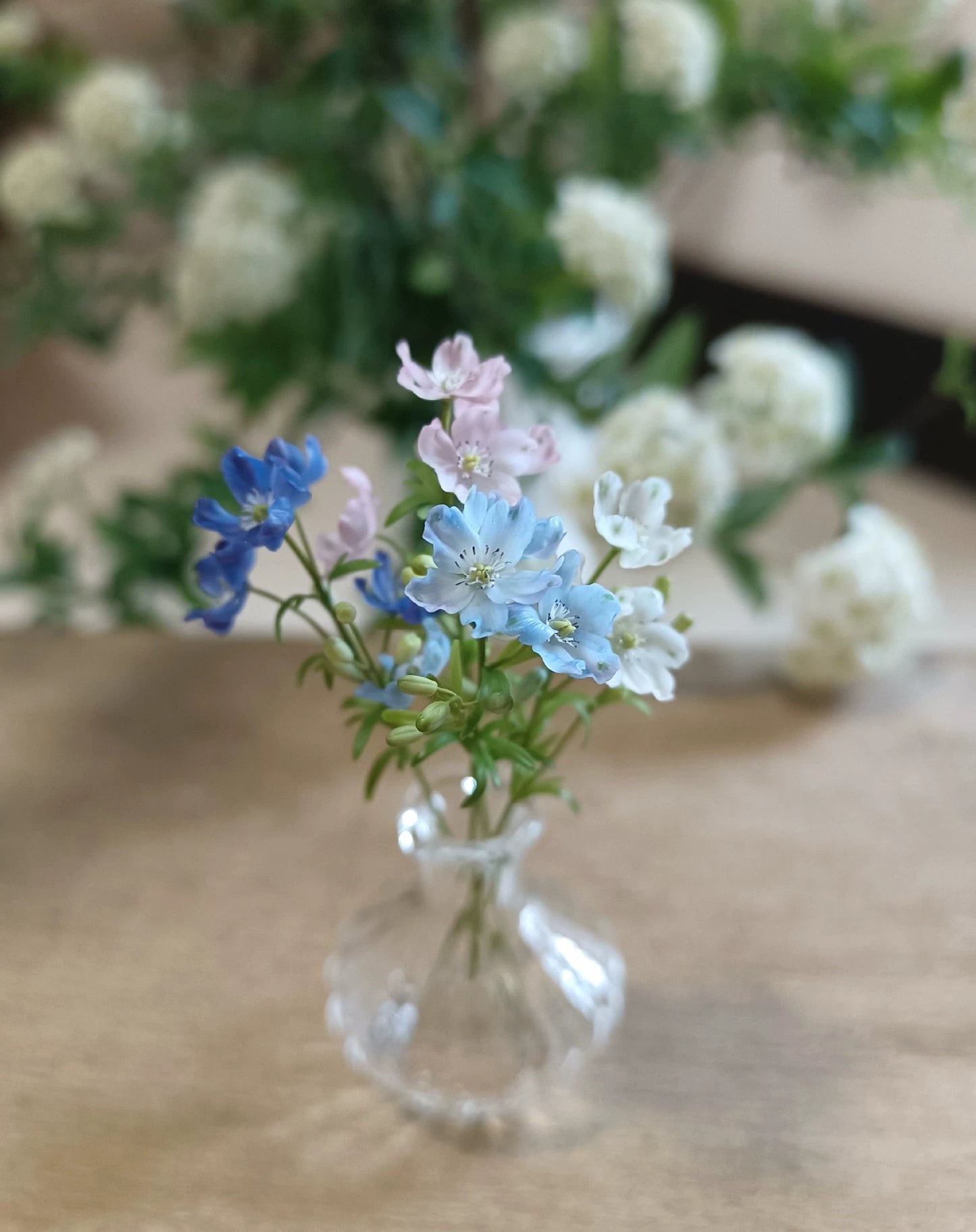 1:6 Scale Miniature Clay Flower BJD Dollhouse Decoration For Blythe And Ob11 Dolls