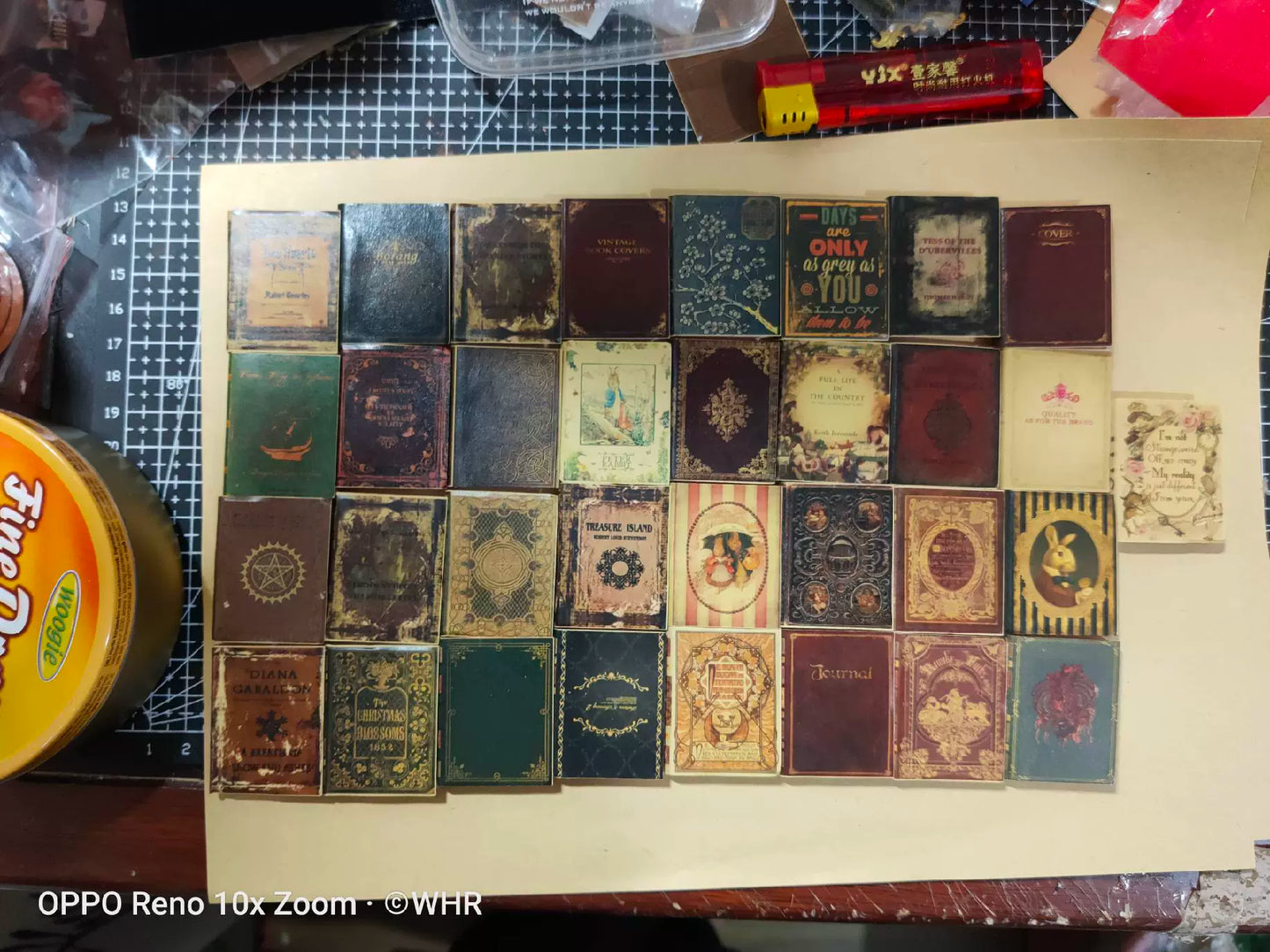 1:6 Scale Miniature Book Props For Blythe BJD Dollhouse Scenes