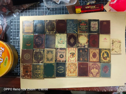 1:6 Scale Miniature Book Props For Blythe BJD Dollhouse Scenes