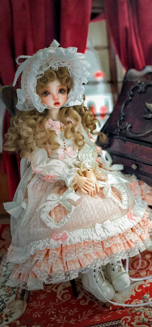 1:4 Scale BJD Doll Head Grace By Daydream Miniature Dollhouse Collectible