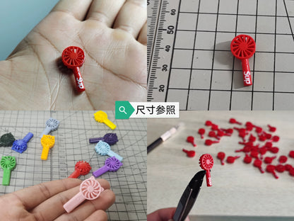 1:6 Scale Miniature Handheld Fan Blythe Dollhouse Accessory Hot Toys