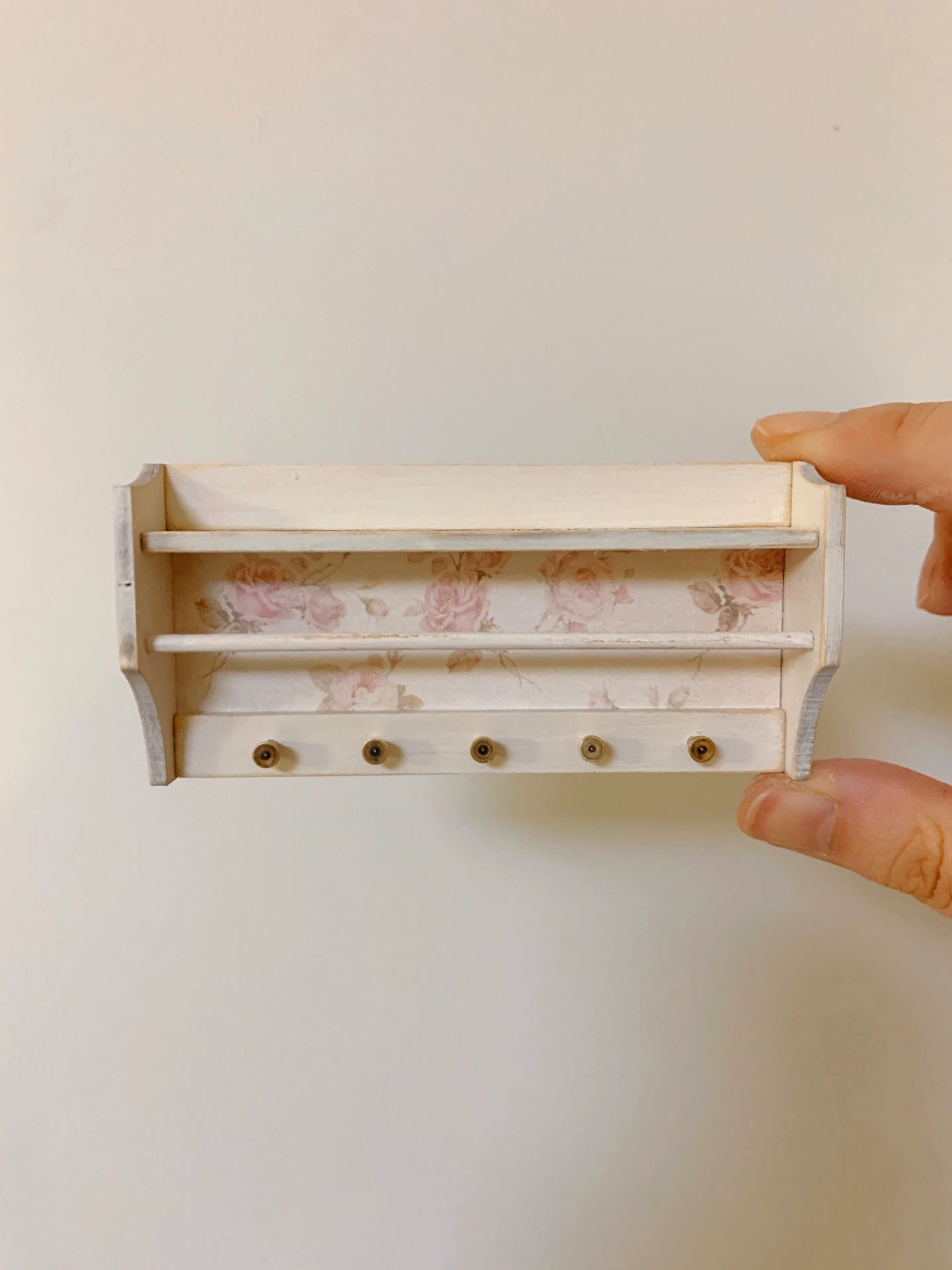 1:6 Scale 1:12 Scale Miniature Dollhouse Furniture Wooden Shelf Kitchen Spice Rack For Blythe Dolls