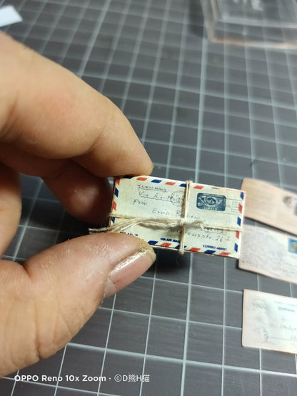 1:6 Scale Miniature Envelope Prop For Blythe BJD Dollhouse Scene