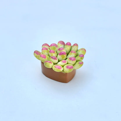 1:12 Scale Miniature Wooden Flower Stand With Potted Plants For Dollhouse Garden Scene BJD Furniture
