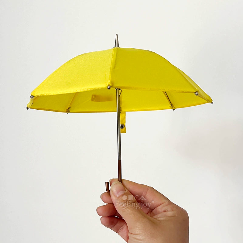 Parapluie miniature pour poupée BJD, échelle 1:6, accessoire pour maison de poupée Blythe Momoko, meubles miniatures