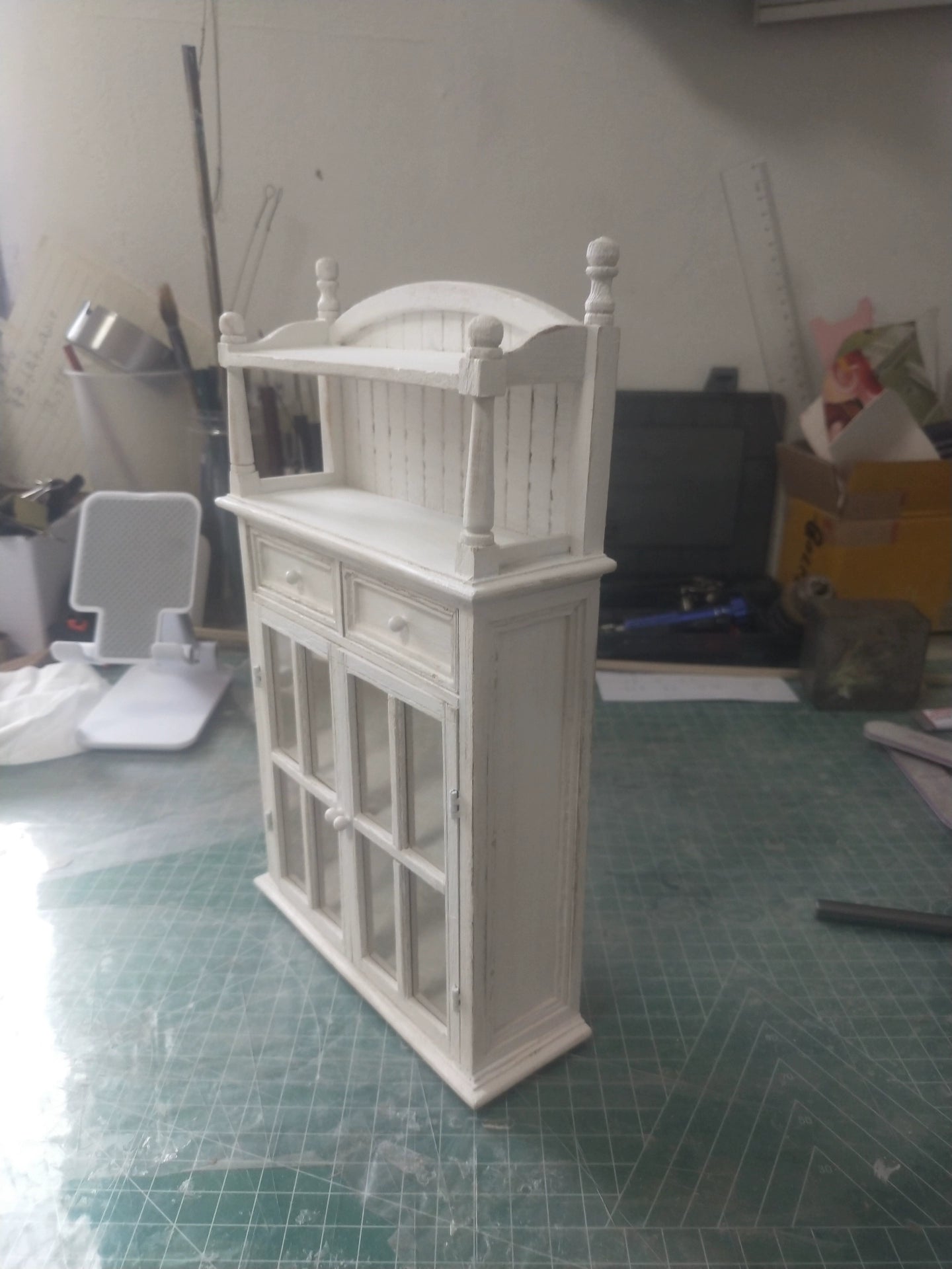 Mueble de madera en miniatura para casa de muñecas BJD Blythe a escala 1:6