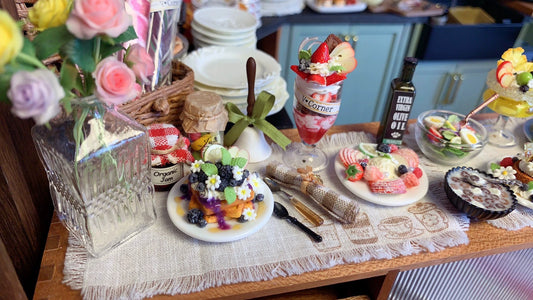 1:6 Scale 1:12 Scale Miniature Drink Stickers For Dollhouse