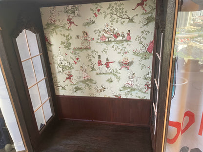 Vitrine de maison de poupée échelle 1:6 pour poupées Blythe BJD, meubles miniatures, armoire en bois personnalisée