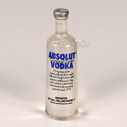 1:12 Scale 1:6 Scale Miniature Dollhouse Accessories Vodka Bottle BJD Photography Props Miniature Furniture