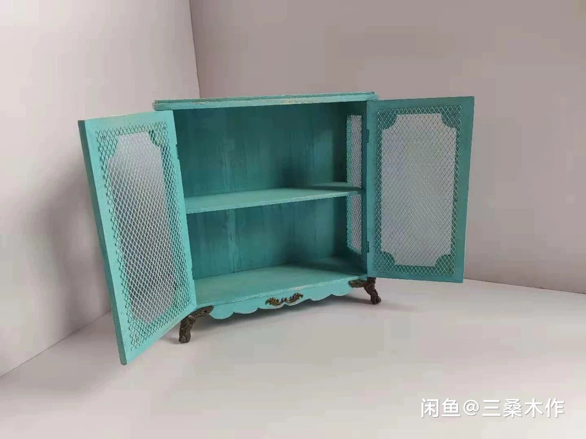 Mueble de madera en miniatura para casa de muñecas BJD Blythe a escala 1:6