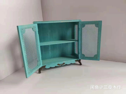 Mueble de madera en miniatura para casa de muñecas BJD Blythe a escala 1:6