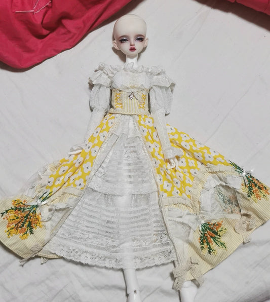 1:6 Scale Bjd Doll Clothes Heavy Craftsmanship Miniature Outfit Only Worn Once