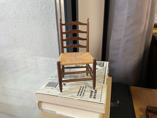 1:12 Scale Handwoven Miniature Chair Dollhouse Furniture