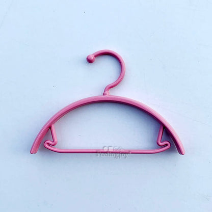 Accesorios para muñecas BJD a escala 1:12 y 1:6, modelo de percha de ropa de aleación en miniatura Blythe Ob11, bricolaje