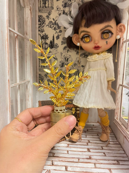 Lampe de table miniature à l'échelle 1:6, meuble pour maison de poupée Blythe