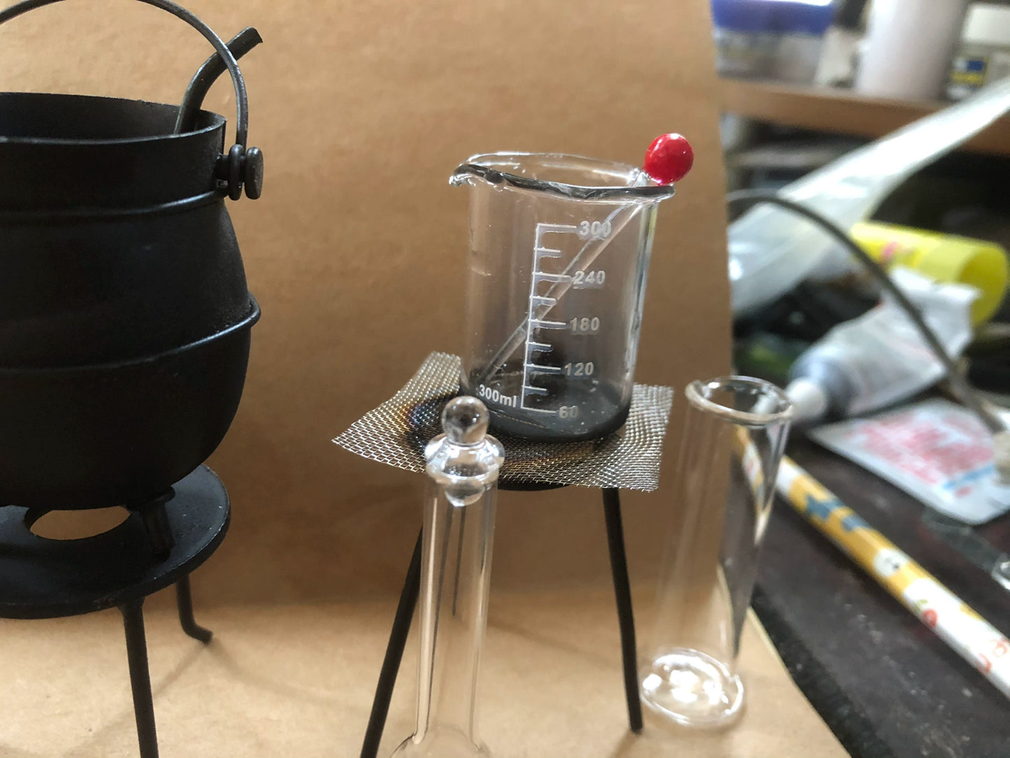 1:6 Scale Harry Potter Science Study Miniature Scene Props For BJD Blythe Dollhouse