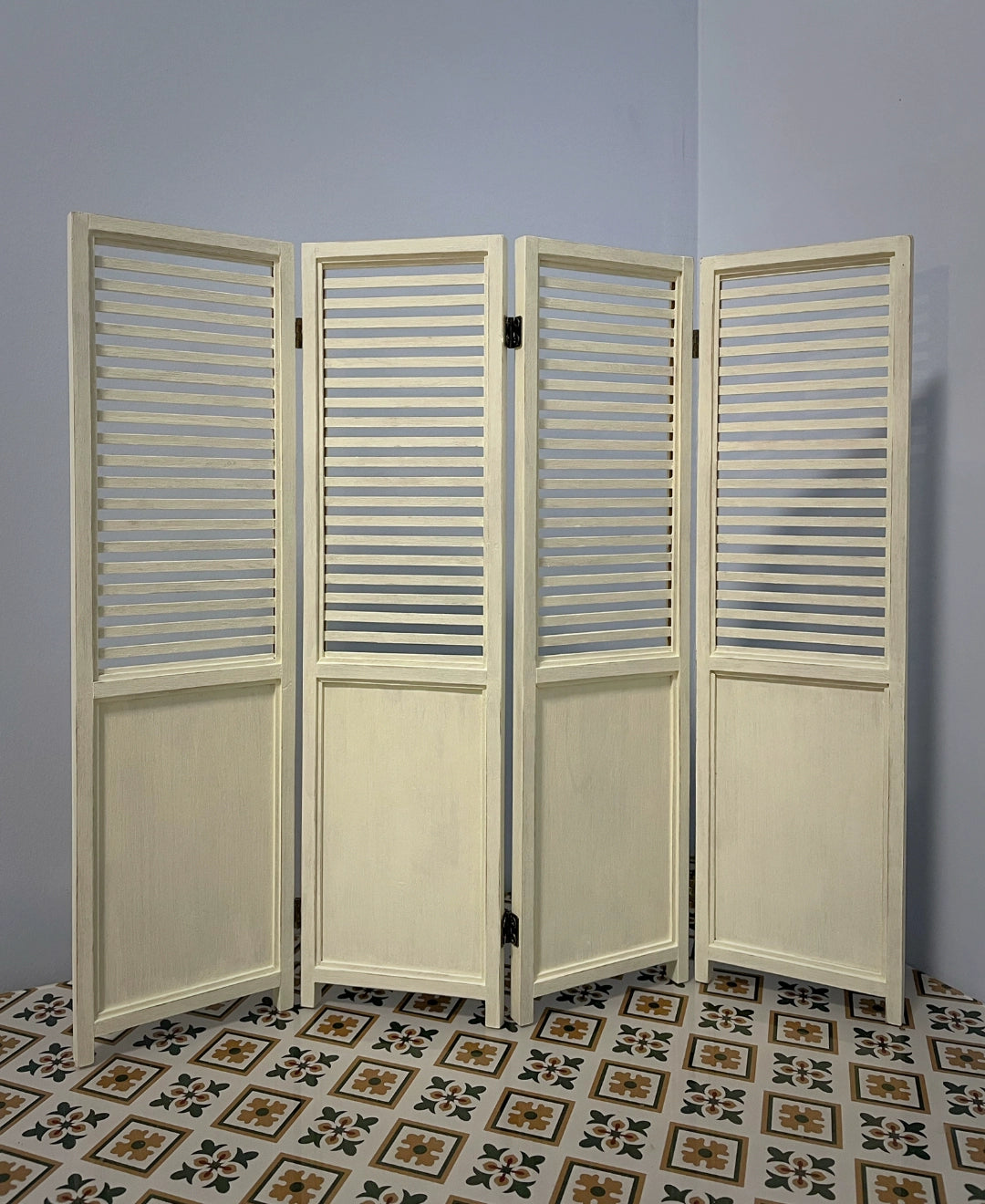 Meubles miniatures pour maison de poupée Blythe, paravent pliable à l'échelle 1:6