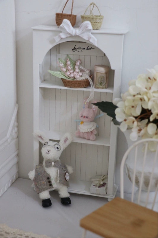 Mueble de madera en miniatura para casa de muñecas BJD Blythe a escala 1:6
