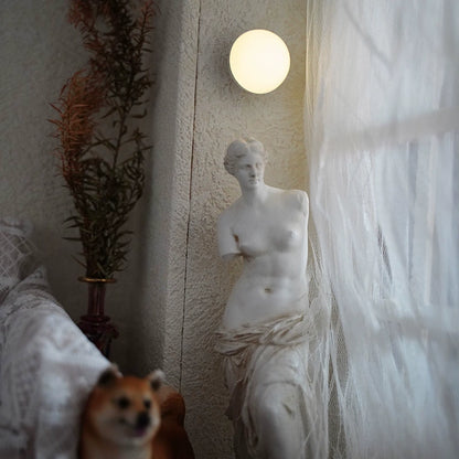 Lámpara de pared LED con forma de hongo para casa de muñecas en miniatura a escala 1:6 y 1:12 para accesorios BJD y Blythe