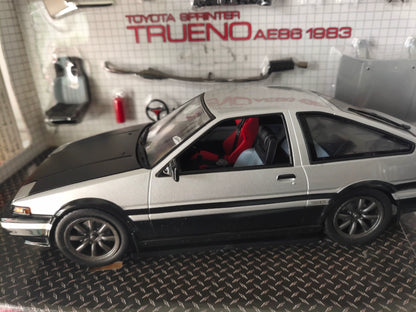 1:24 Scale Hotworks Miniature AE86 Model Car