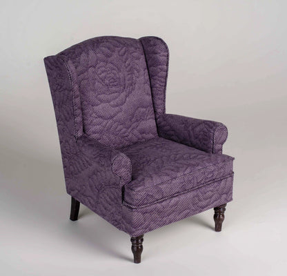 Fauteuil de salon minimaliste à l'échelle 1:6, meubles miniatures pour maison de poupée