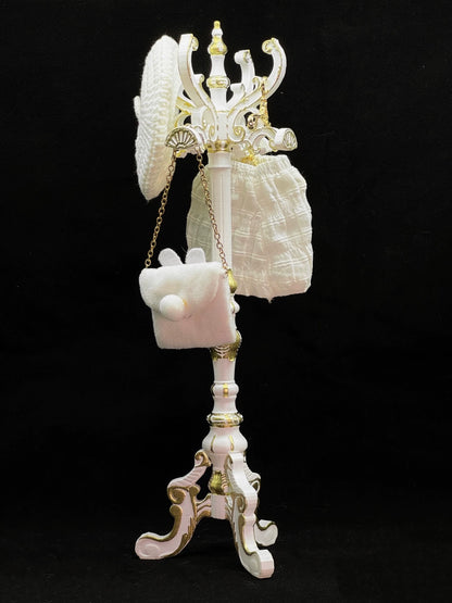 Échelle 1:6 Échelle 1:4 Échelle 1:3 BJD Porte-vêtements classique Meubles de maison de poupée miniatures