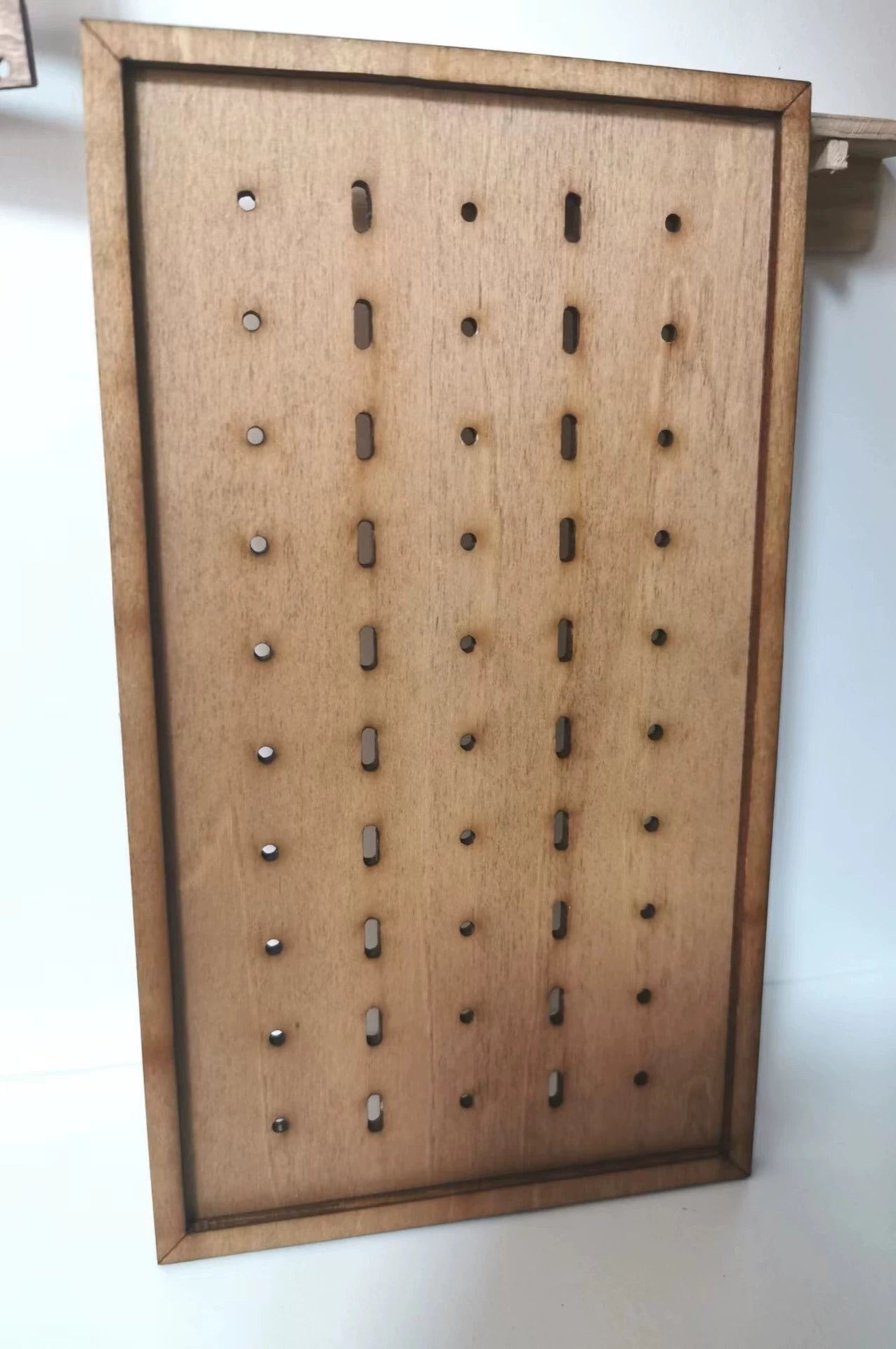 Organizador de pared en miniatura a escala 1:12 para casa de muñecas