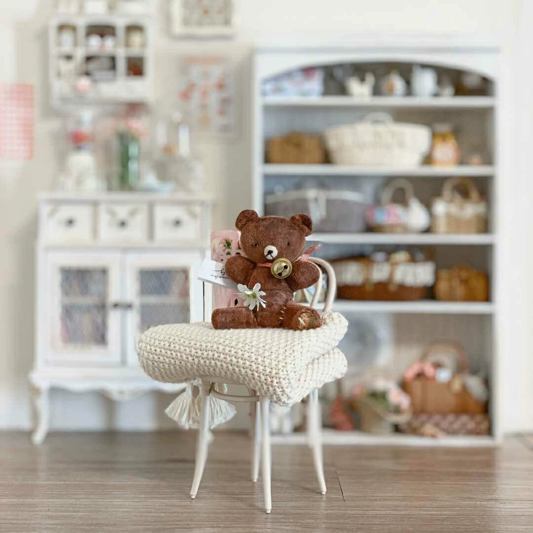 Mueble de madera en miniatura para casa de muñecas BJD Blythe a escala 1:6