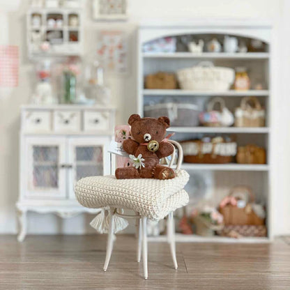 Mueble de madera en miniatura para casa de muñecas BJD Blythe a escala 1:6