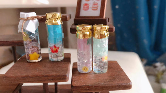 Miniatura de arcilla a escala 1:12 para bebidas, casa de muñecas, pastelería, escena, comida en miniatura, accesorios de juego