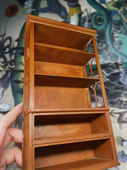 Meuble miniature chinois pour maison de poupée, échelle 1:12, fait à la main