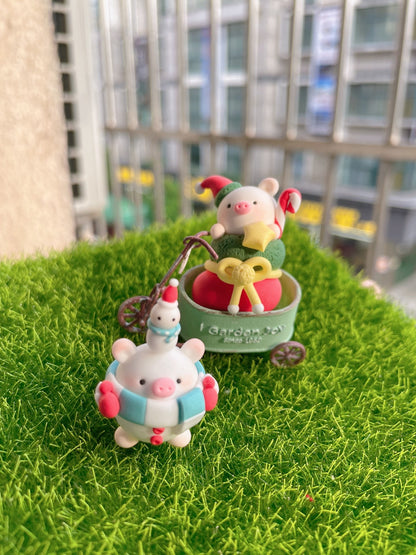 Miniature 1:12 échelle Clay Pig Series Dollhouse Cake Shop Scene Miniature Food Play