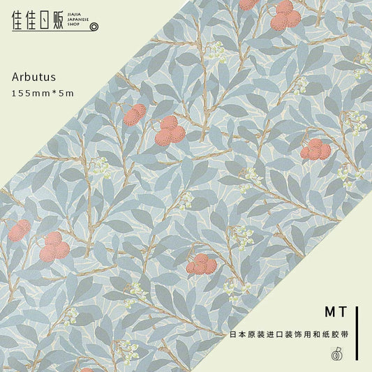1:6 Scale Miniature Dollhouse William Morris Wrapping Paper Roll