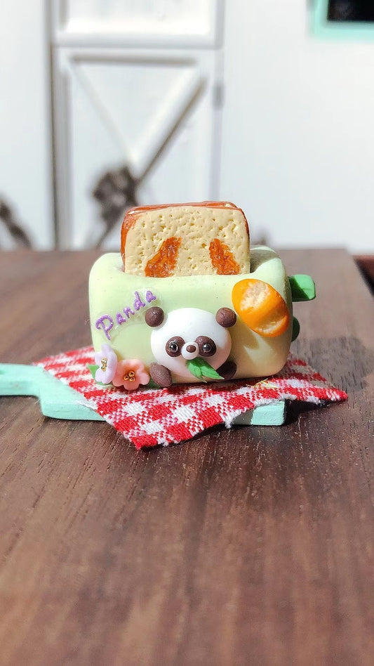 Machine à pain miniature à l'échelle 1:12 pour maison de poupée, scène de boulangerie avec gâteau, jeu de nourriture miniature