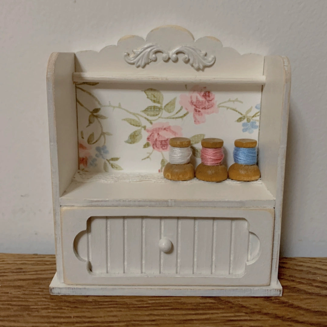 1:6 Scale 1:12 Scale Wooden Cabinet Dollhouse Furniture Miniature Storage Box For Blythe Dolls