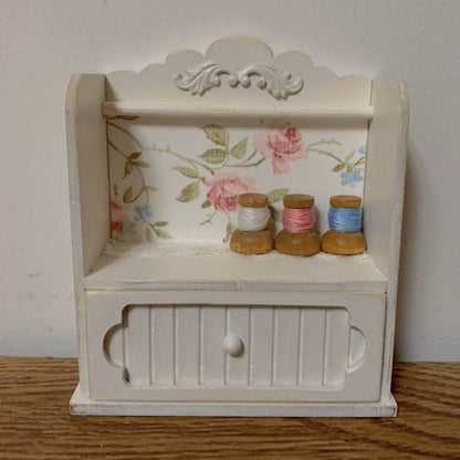 1:6 Scale 1:12 Scale Wooden Cabinet Dollhouse Furniture Miniature Storage Box For Blythe Dolls