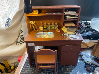 1:6 Scale Miniature Furniture Set With Lights For Blythe BJD Dollhouse Living Room Scene