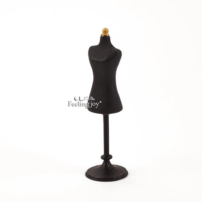 Muebles en miniatura para casa de muñecas a escala 1:12, soporte de madera para percha, para escena del bosque Molly de GSC