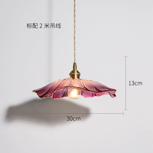1:12 Scale Glass Pendant Light Miniature Dollhouse Furniture For Nordic Japanese Style Bar Corridor Balcony Restaurant