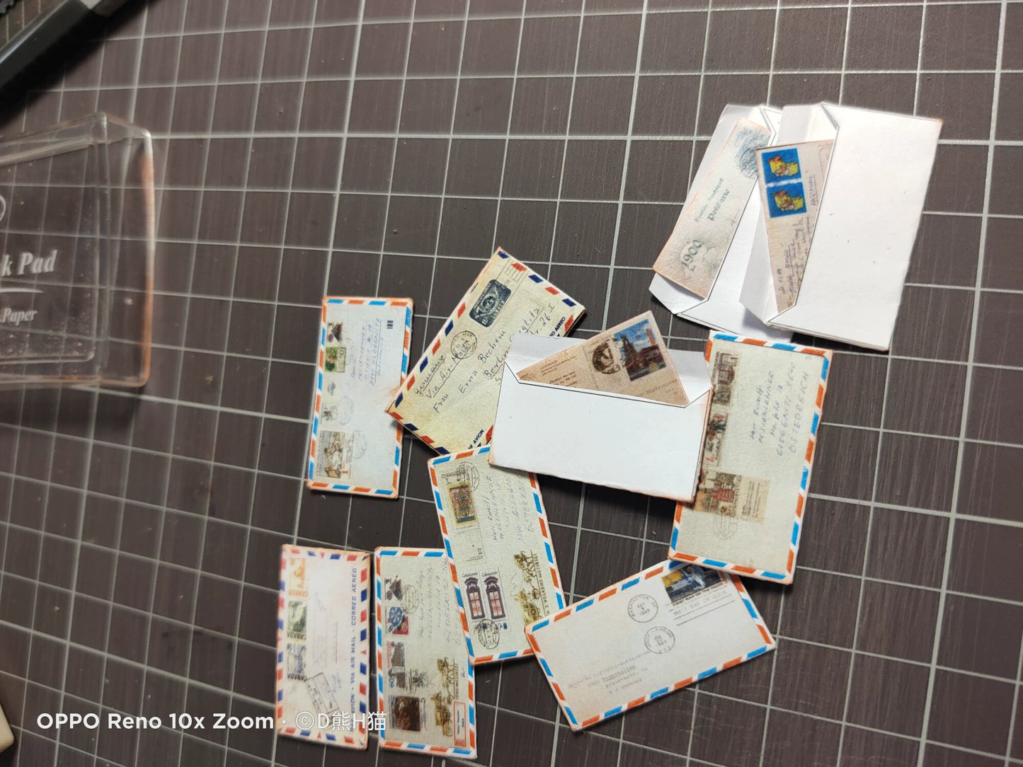 1:6 Scale Miniature Envelope Prop For Blythe BJD Dollhouse Scene