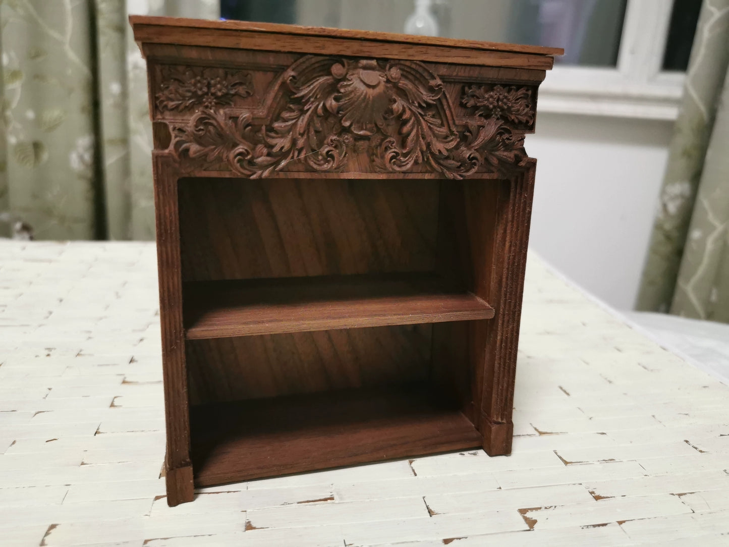 1:6 Scale Vintage Wooden Fireplace Miniature Dollhouse Furniture For Blythe BJD Photography Props